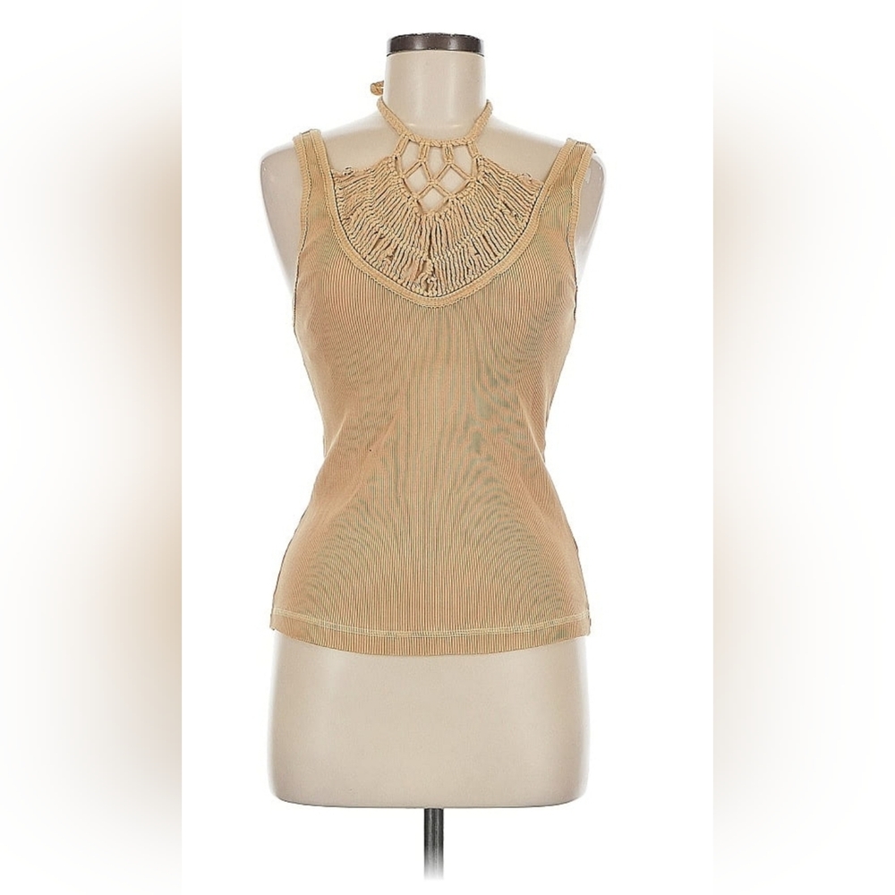 We the Free Tan Tank Top Size M NWT